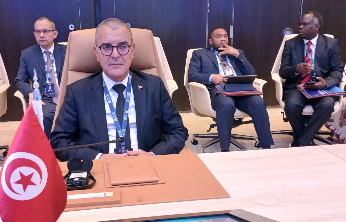 مؤتمر الإستثمار العالمي: وزير الإقتصاد يلتقي بمجموعة من مسؤولي كبرى الشركات السعودية